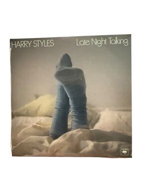 Harry Styles "Late Night Talking" Single Cover - Socks Artwork NWT